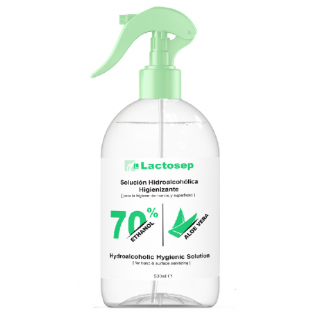 SPRAY HIGIENIZANTE MANOS 500 ML LACTOSEP