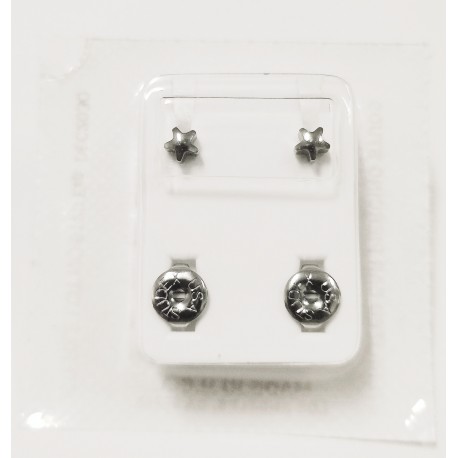 Pendiente piercing hipoalergénico W-501